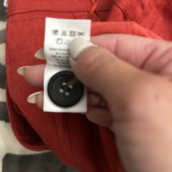 Suboo relaxed, wide leg pants 100% linen - Picture 7 of 7